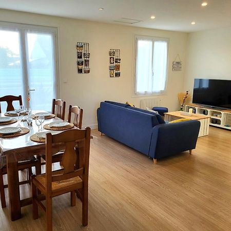 La Villa Kikifil, Bord De Mer Saint-Germain-sur-Ay Extérieur photo