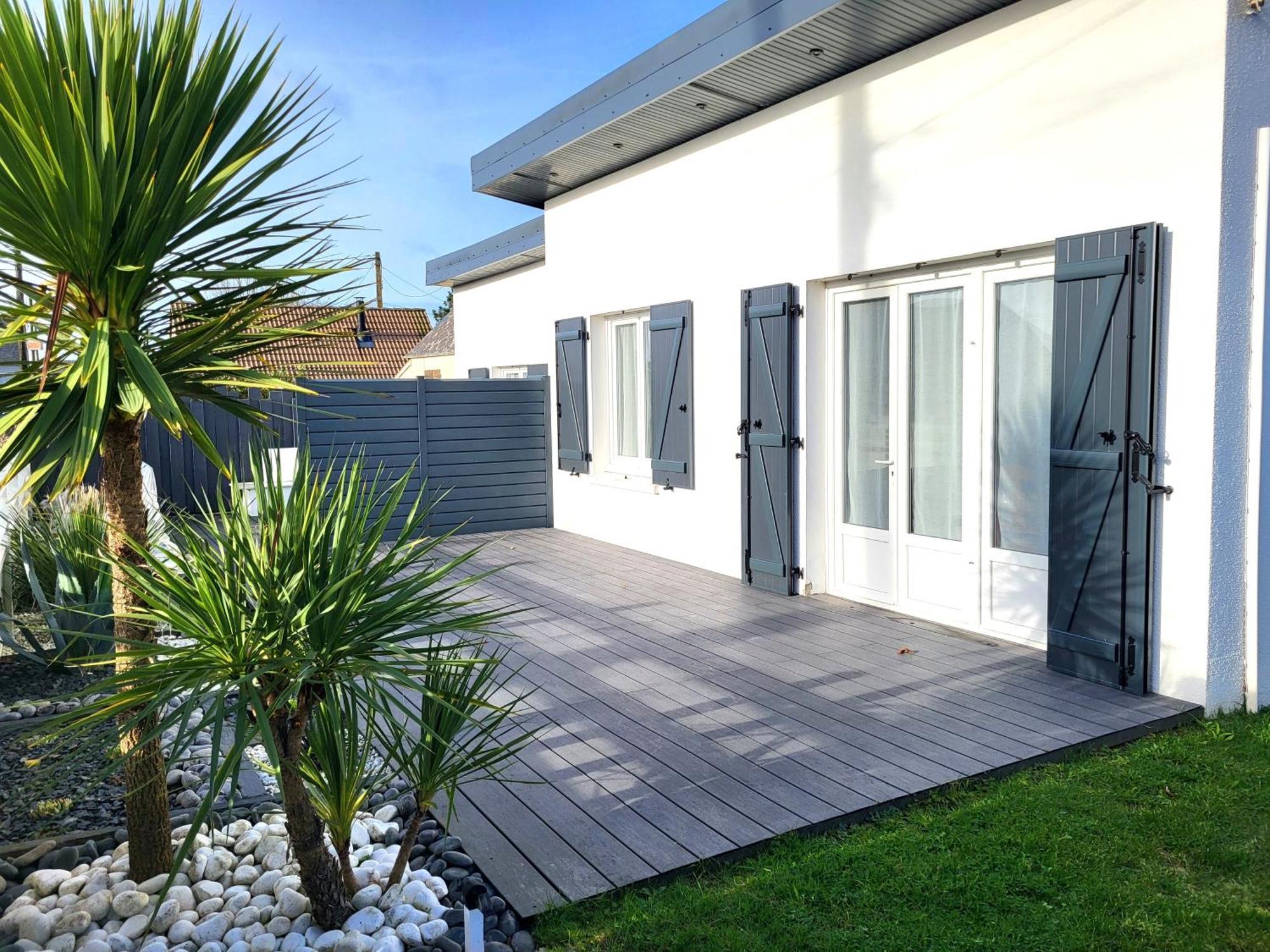 La Villa Kikifil, Bord De Mer Saint-Germain-sur-Ay Extérieur photo