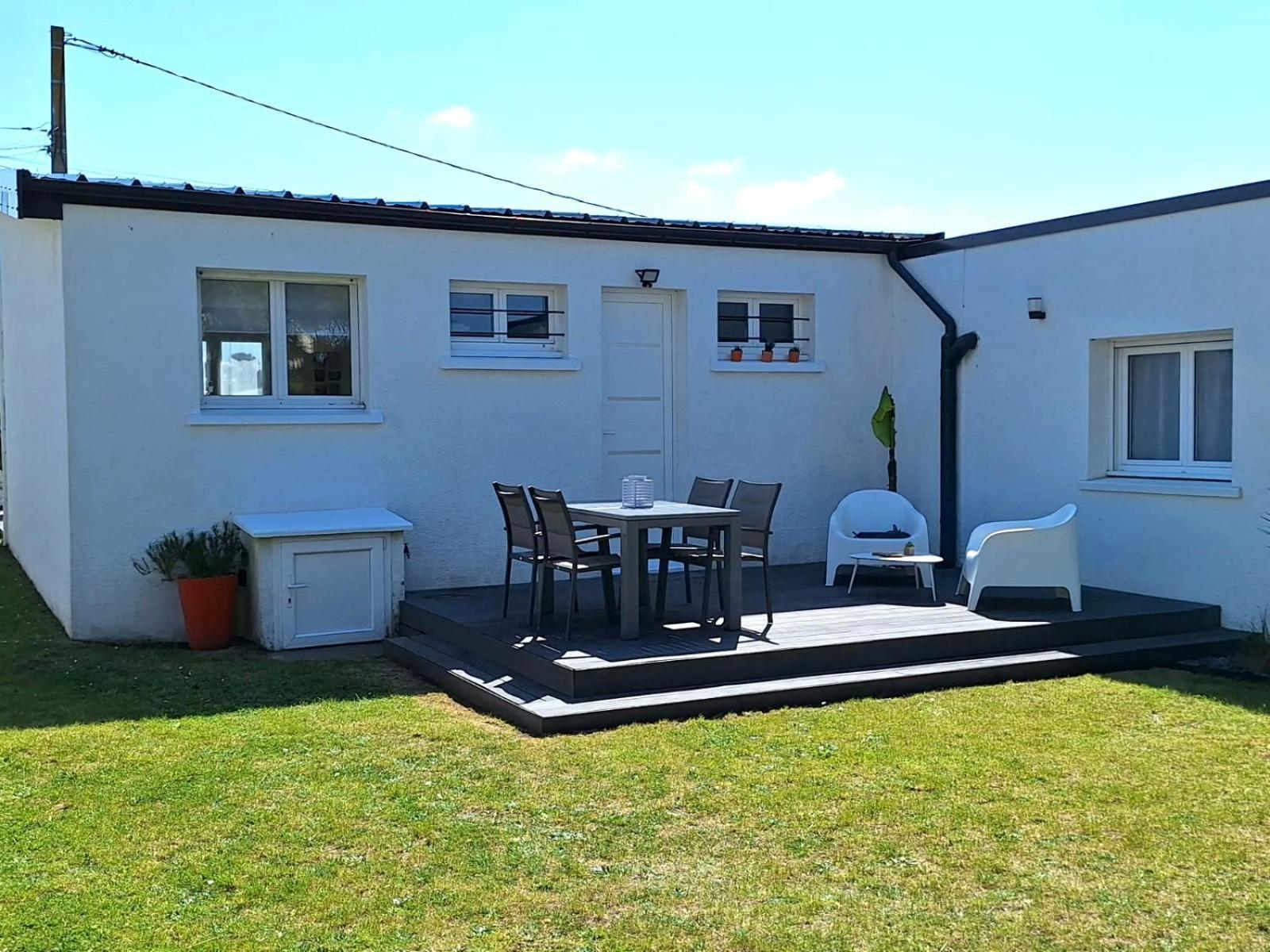 La Villa Kikifil, Bord De Mer Saint-Germain-sur-Ay Extérieur photo